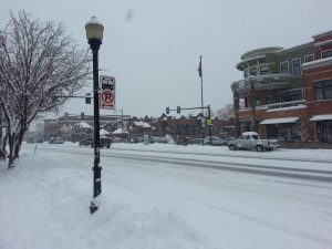 winter in the rockies in an rv