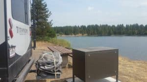 Lonesomehurst Campground near West Yellowstone, Mt.