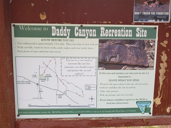 Daddy Canyon within Nine Mile Canyon